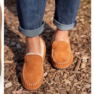 Lands End Suede Driving Moc 